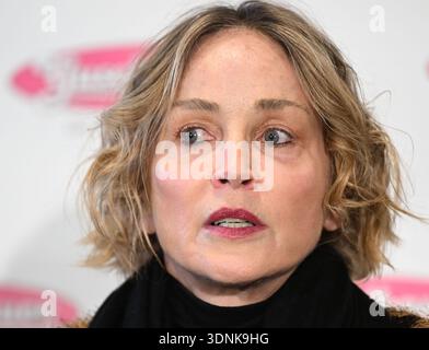Eine Pressekonferenz im Schaumrollenkönig in St. Willibald, Österreich, am Dienstag, 10. Februar 2026 mit Opernballstar Sharon Stone. Sharon Stone - 20260210 PD14299 Credit: APA-PictureDesk/Alamy Live News Stockfoto