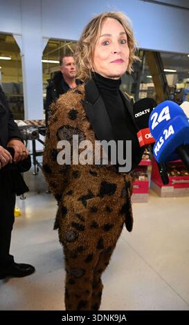 Eine Pressekonferenz im Schaumrollenkönig in St. Willibald, Österreich, am Dienstag, 10. Februar 2026 mit Opernballstar Sharon Stone. Sharon Stone - 20260210 PD14204 Credit: APA-PictureDesk/Alamy Live News Stockfoto