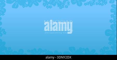 Helle Banner mit Blumenverlauf. Die Farben Pink, Blau, Orange und Lila. Hintergrund für Rabatt oder Verkauf. Stock Vektor