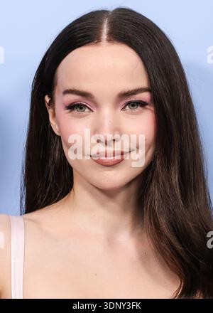 Westwood, Usa. Februar 2026. WESTWOOD, LOS ANGELES, KALIFORNIEN, USA - 11. FEBRUAR: Dove Cameron kommt zur Los Angeles Premiere von Amazon Prime Video's '56 Days' Staffel 1, die am 11. Februar 2026 im Hammer Museum in Westwood, Los Angeles, Kalifornien, USA stattfindet. (Foto: Xavier Collin/Image Press Agency) Credit: Image Press Agency/Alamy Live News Stockfoto