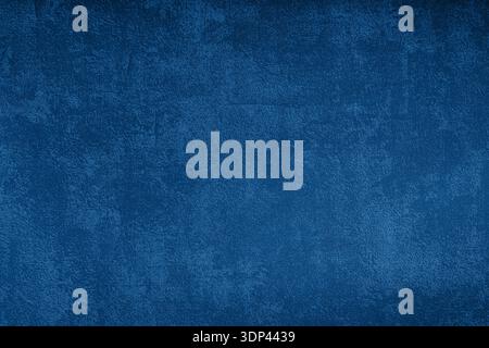 Grunge blauer Texturhintergrund, klassische blaue Farbe 2020 Stockfoto