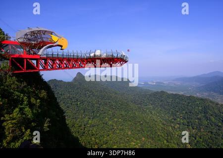 Langkawi Sky Bridge Stockfoto