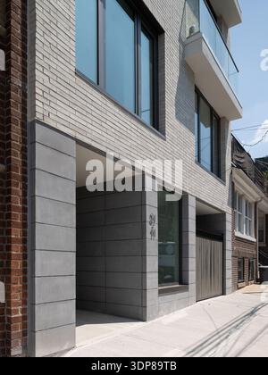 31-11 28th Road, Standort: New York NY, Entwickler: Penta Group Stockfoto