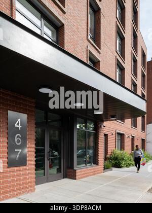 2602 Pitkin, Standort: New York NY, Entwickler: Penta Group Stockfoto