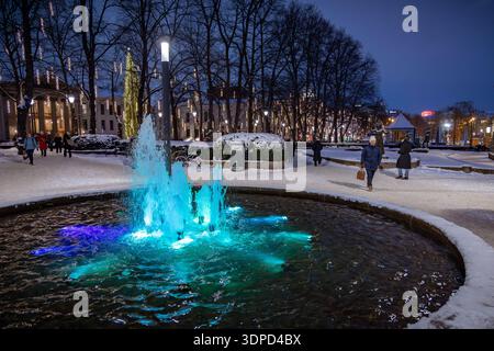 Szenen in Oslo, Norwegen. Stockfoto