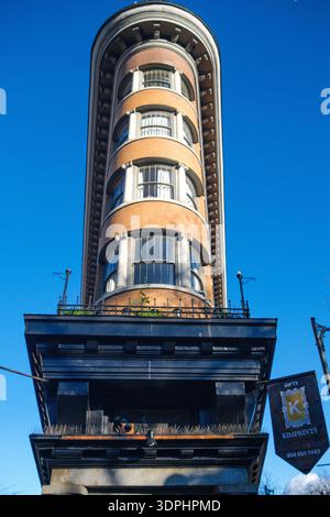 Das historische Hotel Europe im Herzen von Gastown, Vancouver, BC. Stockfoto