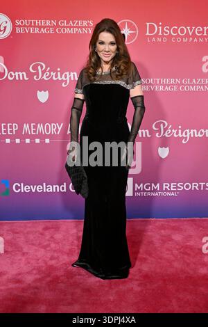 14. Februar 2026 - Las Vegas, Nevada, USA - die Fernsehpersönlichkeit Lisa Vanderpump nimmt am 14. Februar 2026 in Las Vegas, Nevada an der jährlichen Keep Memory Alive Power of Love Gala Benefit für die Cleveland Clinic Lou Ruvo Center for Brain Health in der MGM Grand Garden Arena Teil. (Kreditbild: © David Becker/ZUMA Press Wire) NUR REDAKTIONELLE VERWENDUNG! Nicht für kommerzielle ZWECKE! Stockfoto