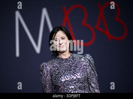 Berlin, Deutschland. Februar 2026. Inka Friedrich kommt zum Event Edienboard die 76. Internationalen Filmfestspiele Berlin finden vom 12. Bis 22. Februar 2026 statt. Quelle: Britta Pedersen/dpa/Alamy Live News Stockfoto