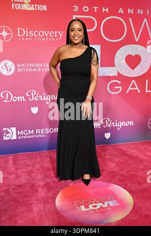 14. Februar 2026 - Las Vegas, Nevada, USA - Antoinetta Stallings nimmt am 14. Februar 2026 in Las Vegas, Nevada an der jährlichen Keep Memory Alive Power of Love Gala Benefit für die Cleveland Clinic Lou Ruvo Center for Brain Health in der MGM Grand Garden Arena Teil. (Kreditbild: © David Becker/ZUMA Press Wire) NUR REDAKTIONELLE VERWENDUNG! Nicht für kommerzielle ZWECKE! Stockfoto