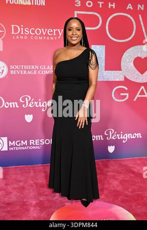 14. Februar 2026 - Las Vegas, Nevada, USA - Antoinetta Stallings nimmt am 14. Februar 2026 in Las Vegas, Nevada an der jährlichen Keep Memory Alive Power of Love Gala Benefit für die Cleveland Clinic Lou Ruvo Center for Brain Health in der MGM Grand Garden Arena Teil. (Kreditbild: © David Becker/ZUMA Press Wire) NUR REDAKTIONELLE VERWENDUNG! Nicht für kommerzielle ZWECKE! Stockfoto