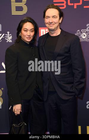 Huong Vu und Martin Bachmann bei der Place to B Party von Bild & Constantin Film im Rahmen der Berlinale 2026 im Restaurant Borchardt. Berlin, 14.02.2026 *** Huong Vu und Martin Bachmann auf der Place to B Party von Bild Constantin Film im Rahmen der Berlinale 2026 im Restaurant Borchardt Berlin, 14 02 2026 Foto:Xn.xKubelkax/xFuturexImagex Place 6242 Stockfoto