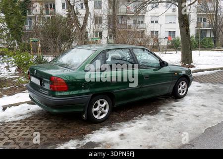 Opel Astra F Classic Car, Europa Stockfoto