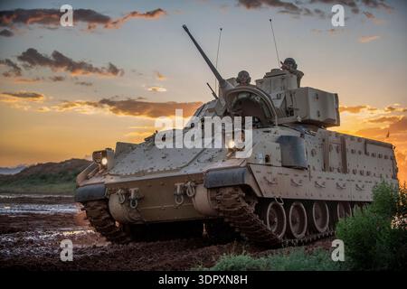 Mehr als 600 Soldaten der Nationalgarde der Idaho Army, zusammen mit Soldaten der Nationalgarde der Montana, Oregon, Ohio und der South Carolina Army Stockfoto