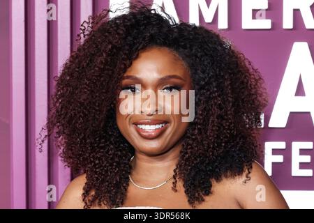 Los Angeles, Usa. Februar 2026. LOS ANGELES, KALIFORNIEN, USA - 16. FEBRUAR: Jennifer Hudson kommt am 8. Jährlichen American Black Film Festival (ABFF) Honors 2026, das am 16. Februar 2026 im SLS Hotel, A Luxury Collection Hotel, Beverly Hills, in Los Angeles, Kalifornien, USA stattfindet. (Foto: Xavier Collin/Image Press Agency) Credit: Image Press Agency/Alamy Live News Stockfoto