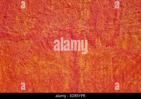 Gemalte Wand in Mexiko Stockfoto