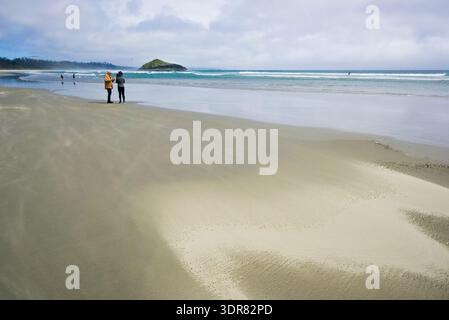 Long Beach, Pacific Rim National Park Reserve, Tofino, Vancouver Island, British Columbia, Kanada Stockfoto