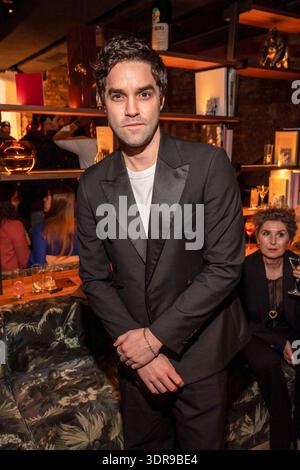 Maximilian Befort zu Gast in der Traumfabrik Babelsberg und Kreisfilm Party in der Fotografiska Berlin bei der Berlinale 76. Internationale Filmfestspiele am 17.02.2026 in Berlin Berlin Deutschland *** Maximilian Befort als Gast bei der Traumfabrik Babelsberg und Kreisfilm Party bei der Fotografiska Berlin bei den Berlinale 76 International Film Festival am 17. Februar 2026 in Berlin Berlin Stockfoto