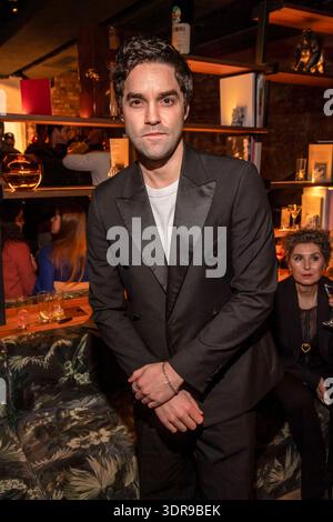 Maximilian Befort zu Gast in der Traumfabrik Babelsberg und Kreisfilm Party in der Fotografiska Berlin bei der Berlinale 76. Internationale Filmfestspiele am 17.02.2026 in Berlin Berlin Deutschland *** Maximilian Befort als Gast bei der Traumfabrik Babelsberg und Kreisfilm Party bei der Fotografiska Berlin bei den Berlinale 76 International Film Festival am 17. Februar 2026 in Berlin Berlin Stockfoto