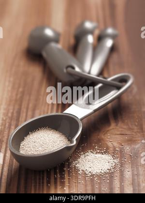 Hefegranulat Stockfoto