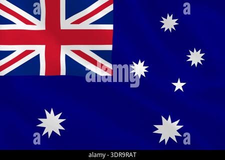 Australische Flagge Stockfoto