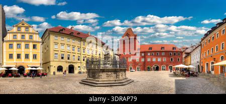 Stadtplatz Stockfoto