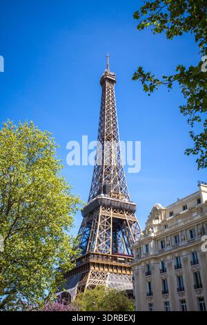 Eiffelturm, Paris, Frankreich Stockfoto