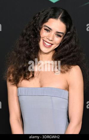 Safia Oakley-Green bei der Weltpremiere des Amazon Prime Video Films 'The Bluff' im TCL Chinese Theatre. Los Angeles, 17.02.2026 Stockfoto