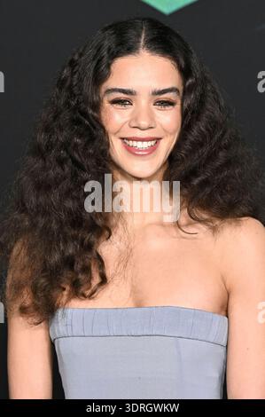 Safia Oakley-Green bei der Weltpremiere des Amazon Prime Video Films 'The Bluff' im TCL Chinese Theatre. Los Angeles, 17.02.2026 Stockfoto