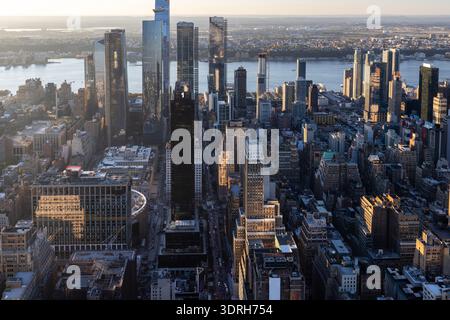 Skyline von New York City Stockfoto