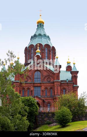 Uspenski Kathedrale, Finnland, Helsinki Stockfoto