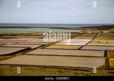 Meerwasserentsalzung bei Yaza auf der Insel Lanzarote Stockfoto