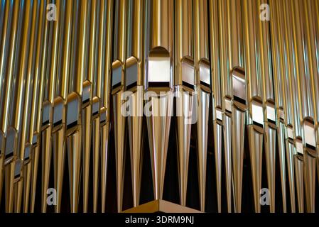 Orgelansicht, Kloster Loccum, Rehburg-Loccum, Niedersachsen, Deutschland, Europa Stockfoto