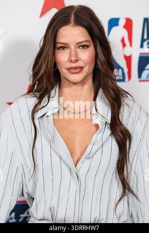 MIRACLE MILE, LOS ANGELES, KALIFORNIEN, USA - 13. FEBRUAR: Ariana Madix kommt bei den Los Angeles Clippers and Comcast NBCUniversal's National Basketball Association (NBA) All-Star 2026 Legendary Tip-Off Celebration an, die am 13. Februar 2026 im Los Angeles County Museum of Art (LACMA) in Miracle Mile, Los Angeles, Kalifornien, USA stattfindet. (Foto: Xavier Collin/Image Press Agency) Stockfoto