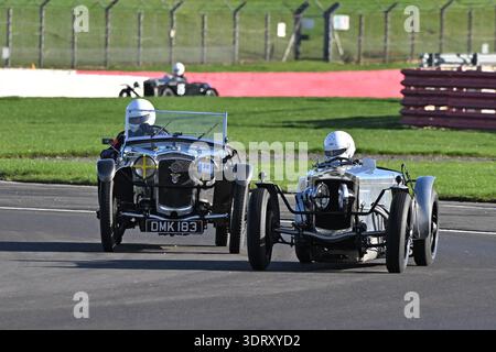 Andrew Smith, Frazer Nash Super Sports, 2026 fand die 70. Austragung der Pomeroy Trophy statt, die 1952 begann und mit Autos aller Epochen und Typen ausgestattet wurde Stockfoto