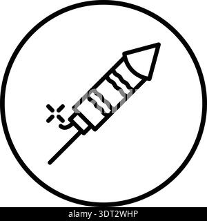 Petards Vector Icon Design Illustration Stock Vektor