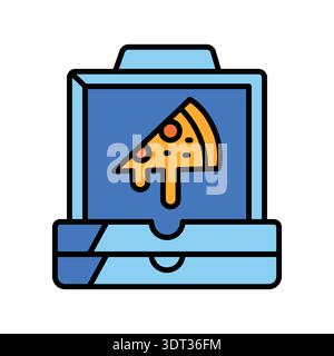Fettbeständiges Farbliniensymbol für Digital- und Druckprojekte. PFAS-Produkt. Minimale bereinigte Symbole für Apps und Websites. Modernes, einfaches Symbol Stock Vektor