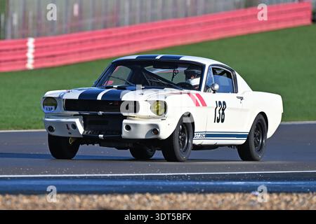 Roddie Feilden, Ford Shelby Mustang American GT3, 2026, war der 70. Lauf der Pomeroy Trophy, sie startete 1952, und sie enthält Autos aus allen Epochen Stockfoto
