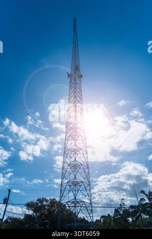 Sehr großer Handyturm, Florida USA Stockfoto