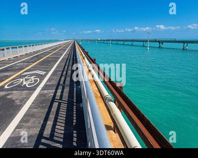 Seven Mile Bridge, Florida Keys, USA Stockfoto