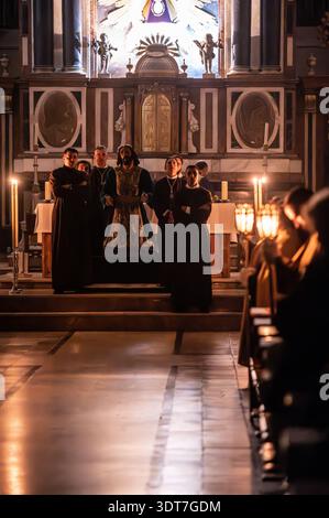 Fotografia Semana Santa Zaragoza 2025. Huerto. Stockfoto
