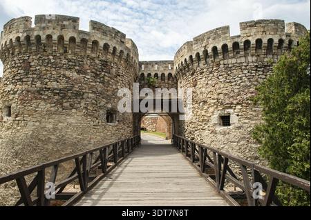 Belgrad Fort, Serbien Stockfoto