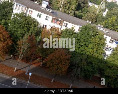 Die Architektur Hintergründe und Objekte. Konstruktivistischer Stil. Stockfoto