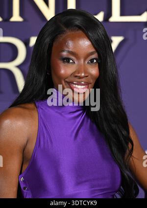 London, Großbritannien. Februar 2026. London, Großbritannien. Februar 2026. AJ Odudu nahm an der EE BAFTA Film Nominees Party 2026 in der National Gallery teil. Quelle: Doug Peters/Alamy Live News Stockfoto
