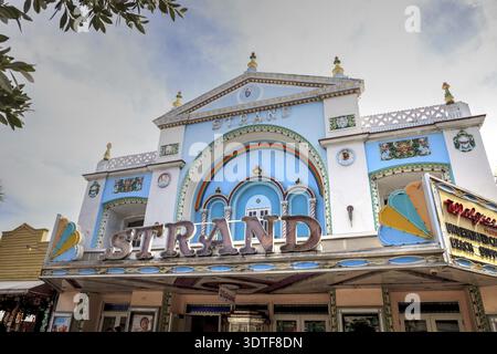 Key West, Florida, USA - 1. September 2018: Strand Theater in Key West, Florida. Für redaktionelle Zwecke Stockfoto