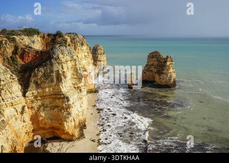 Miradouro São de Lagos, Algarve, Portugal Stockfoto