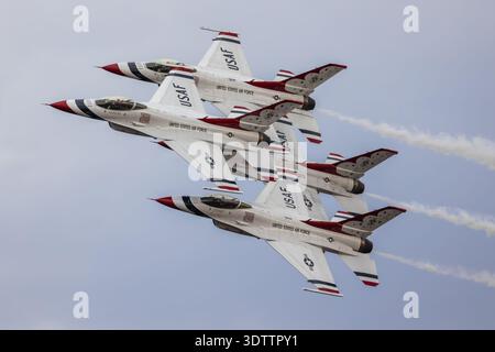 USAF Thunderbirds Diamond Formation Stockfoto