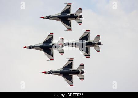 USAF Thunderbirds Diamond Formation Stockfoto