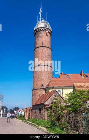 Ostseehurm im Dorf Jaroslawiec in der Woiwodschaft Westpommern in Polen Stockfoto