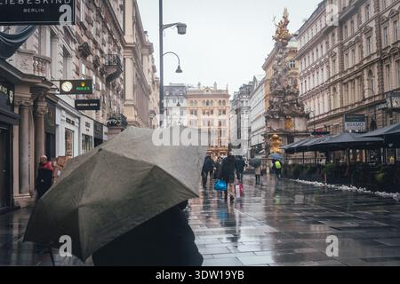 Wien Februar 2026 Stockfoto