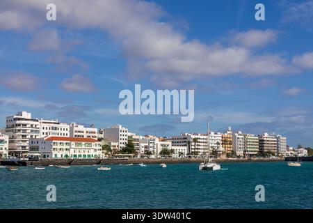 Fermina Island, Arrecife City, Lanzarote Island, Kanarische Inseln, Spanien Stockfoto